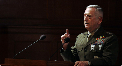 Portrait of General James Mattis