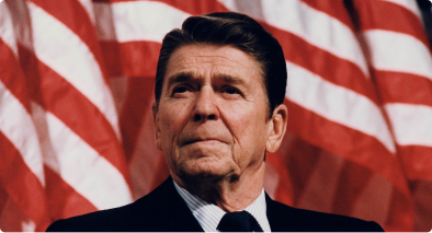 Portrait of Ronald Reagan